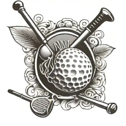 Golf Club And Love