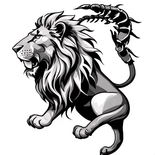 Lion And Scorpio Combination
