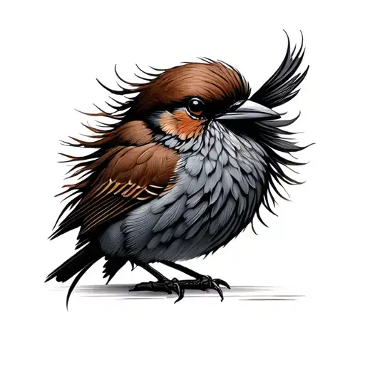 Tweedy Bird Brown Hair