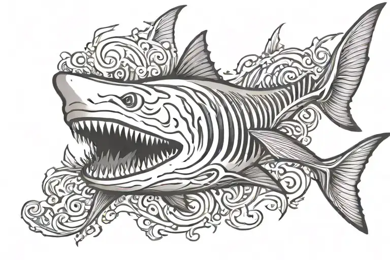 Shark Gills On Rib Cage