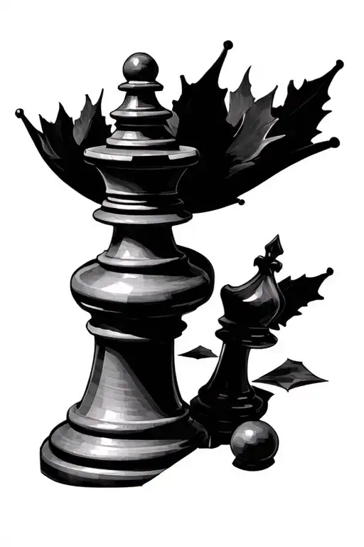 Beautiful Chess Queen Gothic Medevial