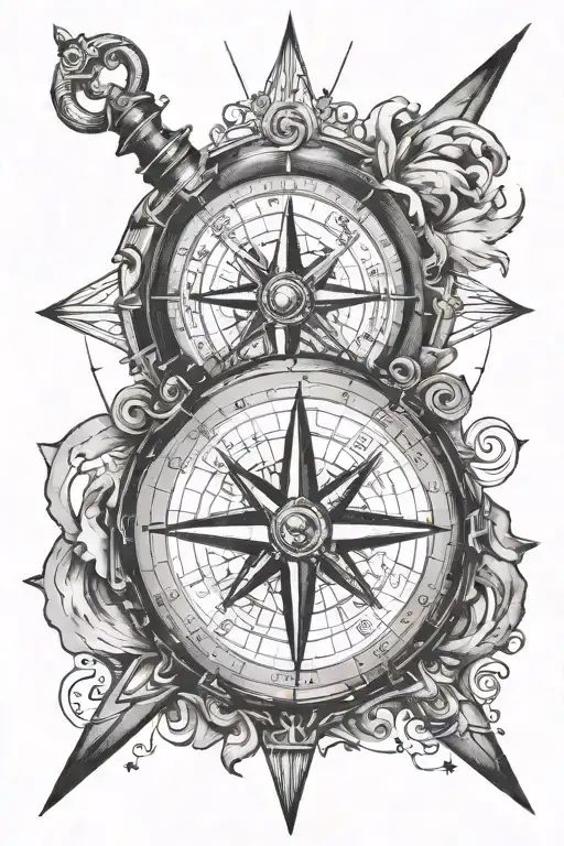 Chart And Compass