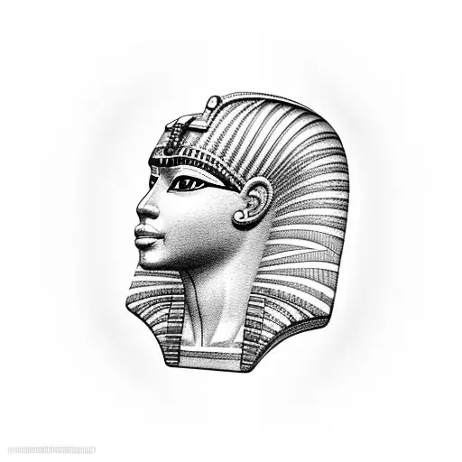 Hieroglyphic-inspired Egyptian Collar Design Incorporating Neck Anatomy