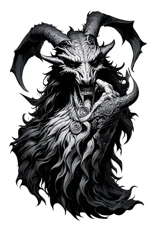 Midnight Demon From Slavic Mythology