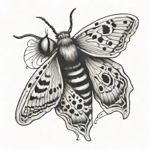 A Life And Death Moth