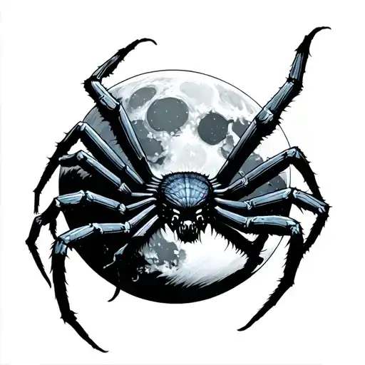 Spider Dark Moon