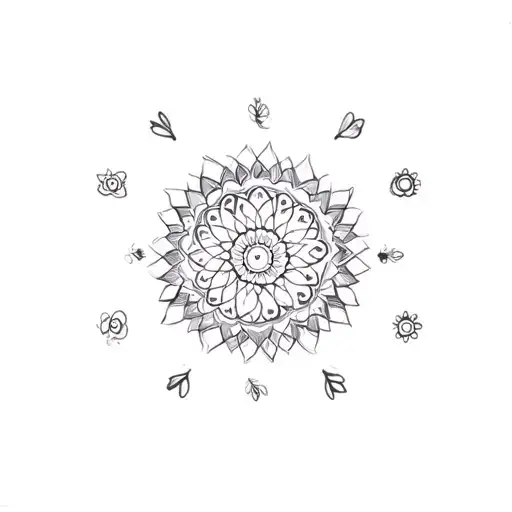 Coverup Mini Mandalas