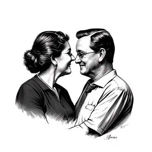 Memorial For Mom And Dad Referencing Alzheimers And Rheumatoid Arthritis