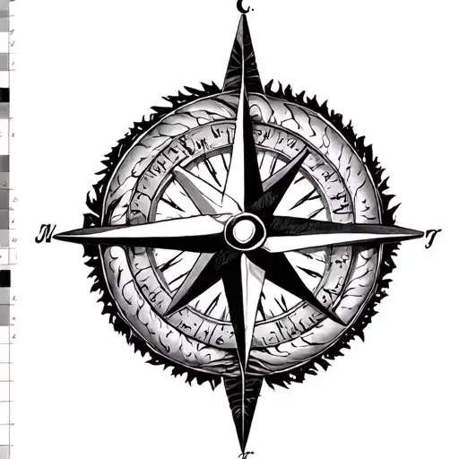 Compass Rose Intertwined