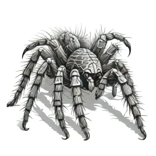 Big Tarantula Spider