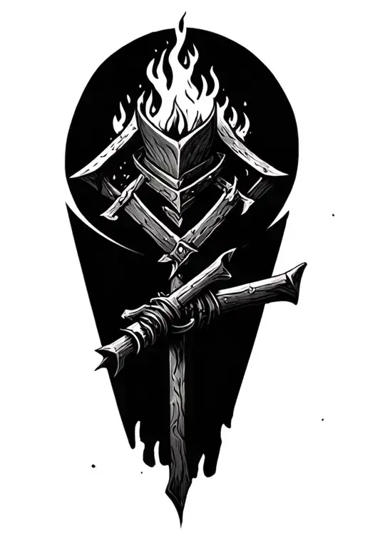 Campfire Dark Souls Video Game