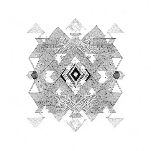 Mexican Folk Art Inspired Geometric Patterns