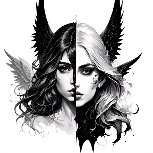 Half Angel Half Demon