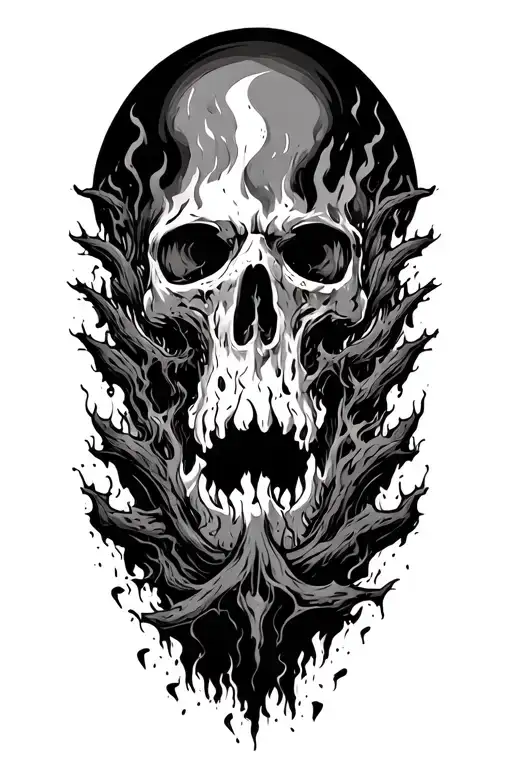 Devastated Fire Landscape