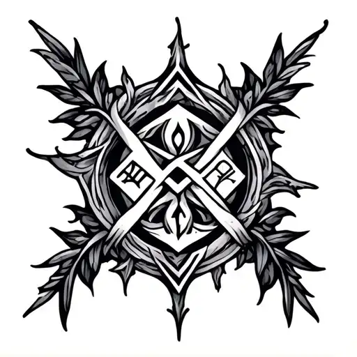 Finger Tattoos With Nordic Runes Meaning