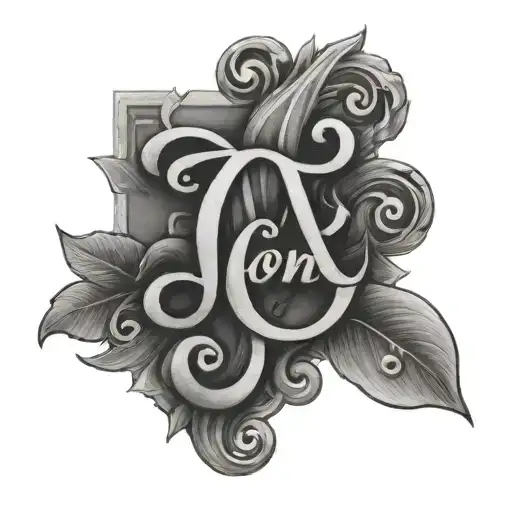 Tony's In Roman Letters