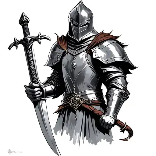 Knight With Sword