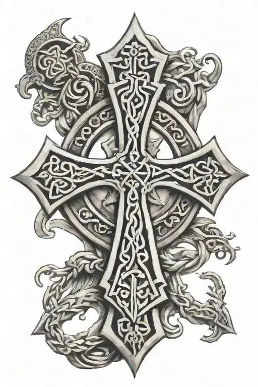 Celtic Cross Viking