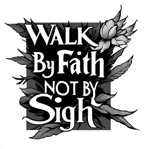 Walk By Faith Not By Sight
