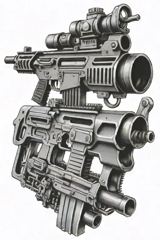 M249 Saw Machine Gun