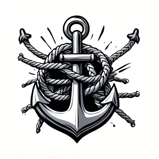 Anchor With Rope