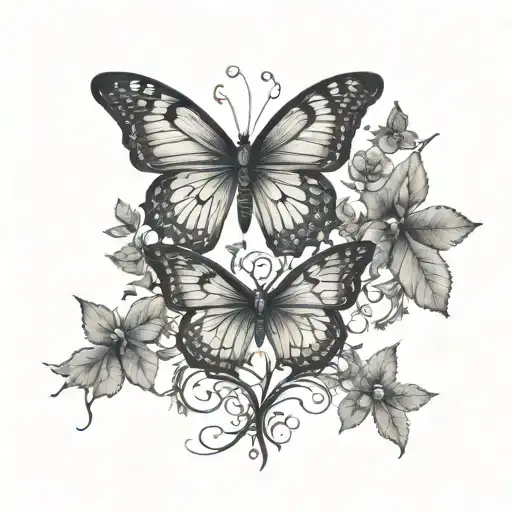 Butterfly With Tree Of Life Taught Me