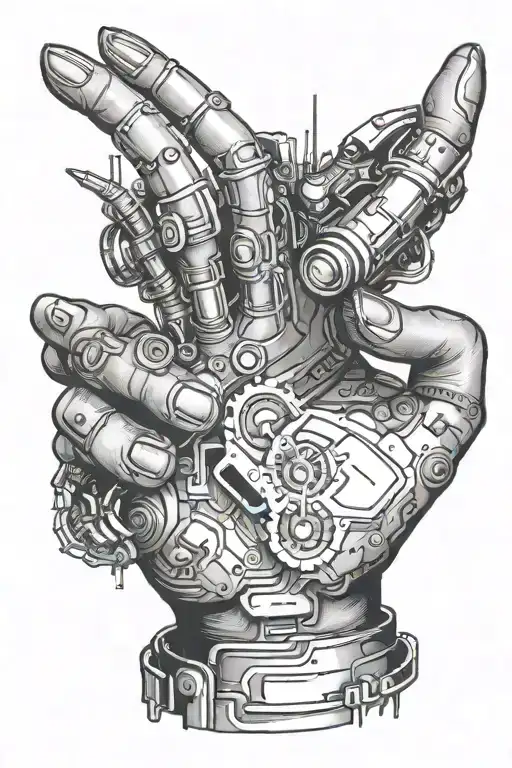 Cyberpunk Hand