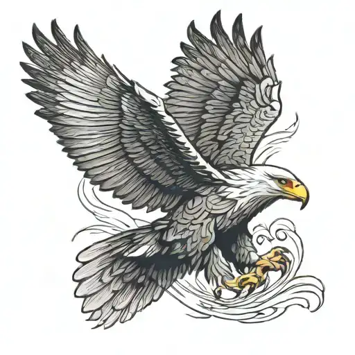 Eagle Flying
