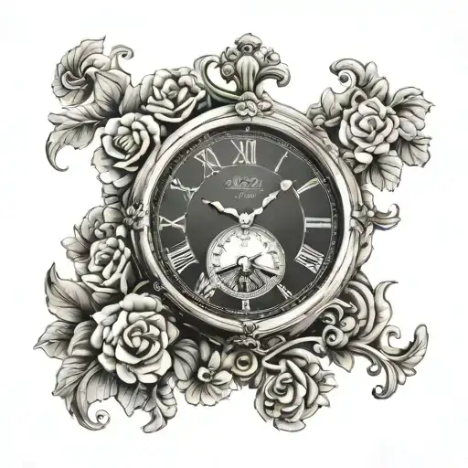 Wall Antique Clock