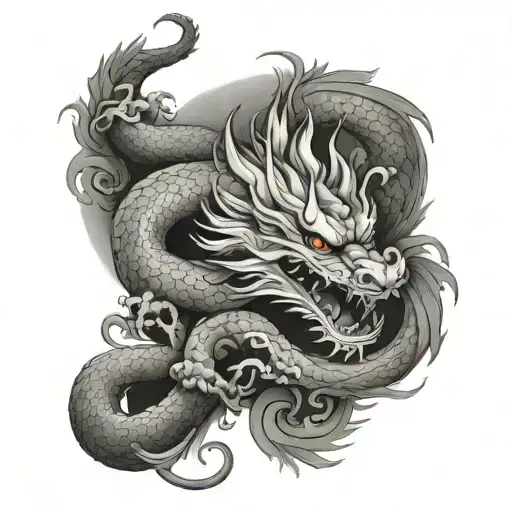Japanese Dragon Sleeve