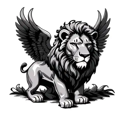 Lion With Wings