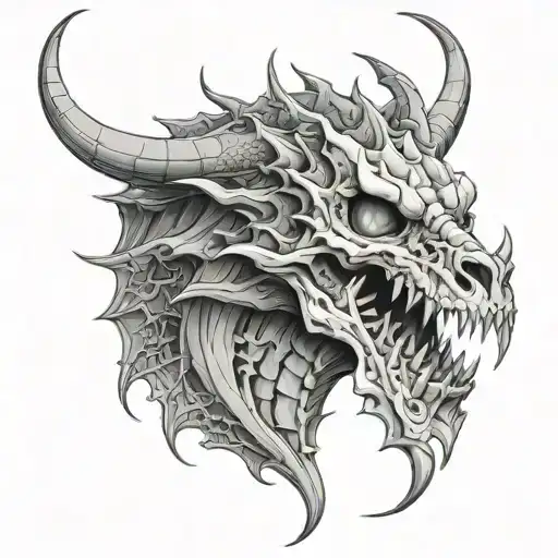Dragon Skull Made