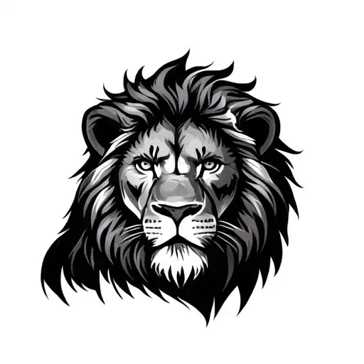 Lion With Muscular Body