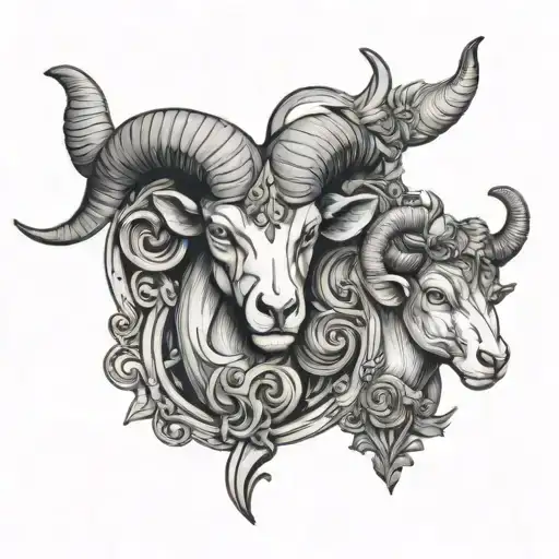 Aries Taurus Pieces Forming