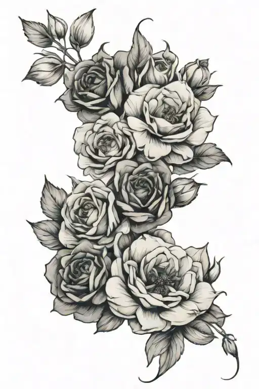 Birth Flowers Wrapped