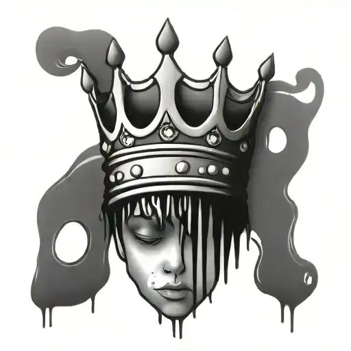 Dripping Graffiti Crown
