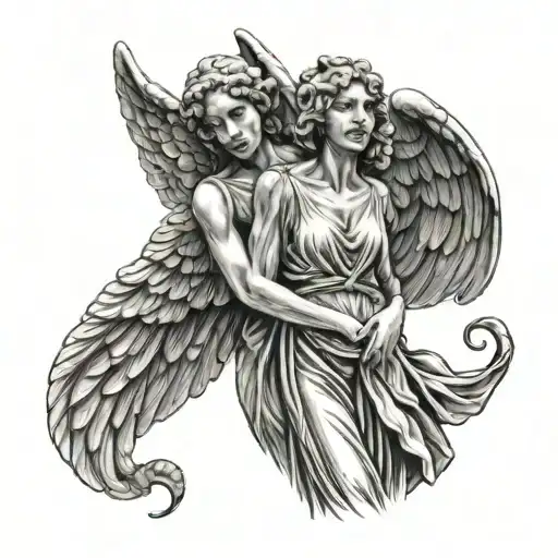 Weeping Angel And Laughing Devil