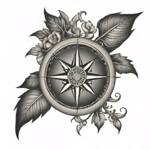 Tree Of Life Compass Rose