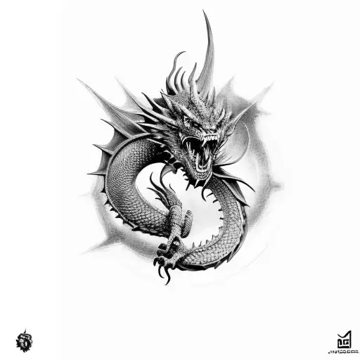 Dark Nature And Dragon