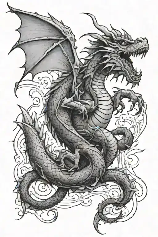 Earth Dragon Wrapped