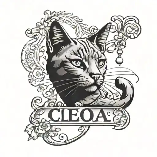 Cleo Name With Cat
