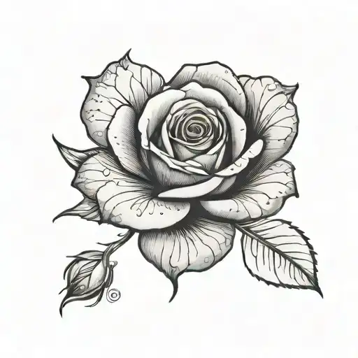 Rose With The Itnials D J