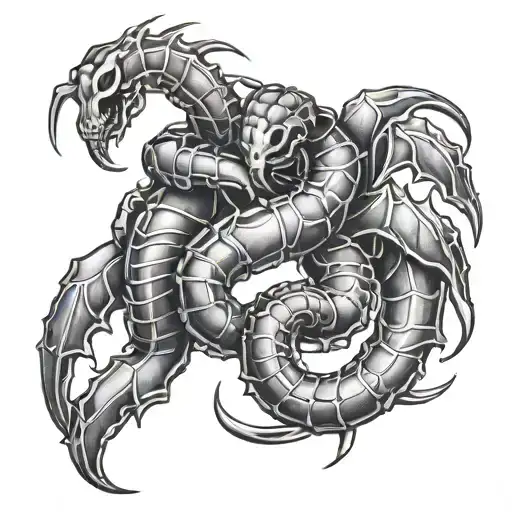 Three Scorpio Making One Scorpio When The Trhee Are Together