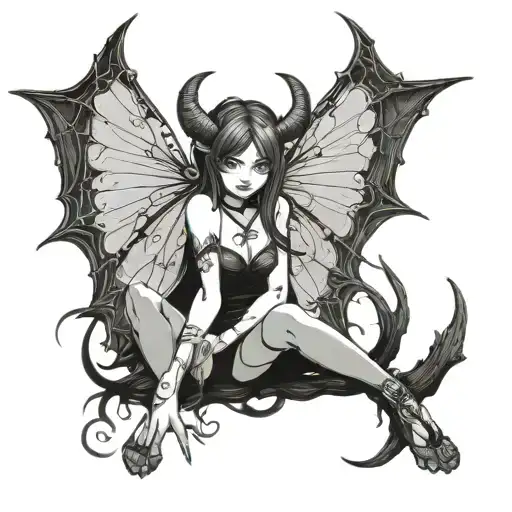 Anime Succubus Nature Succubus Shadow Succubus Little Girl