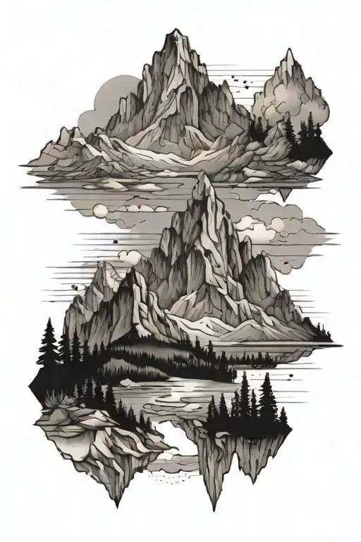 4 Family Montain Background