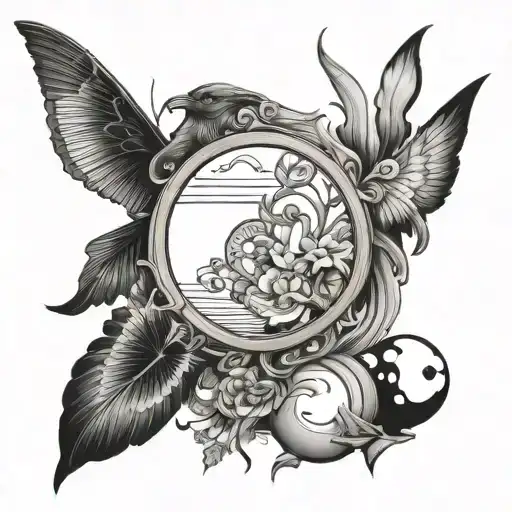 Something In Front Of A Mirror That Is Reflecting Something Different