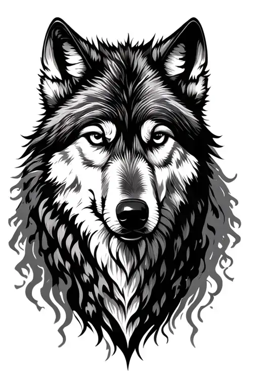 Forest And Wolves Skoll