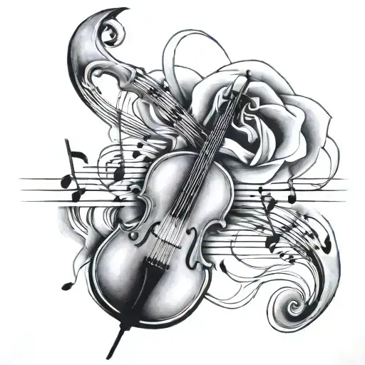 She She Has Music Notes