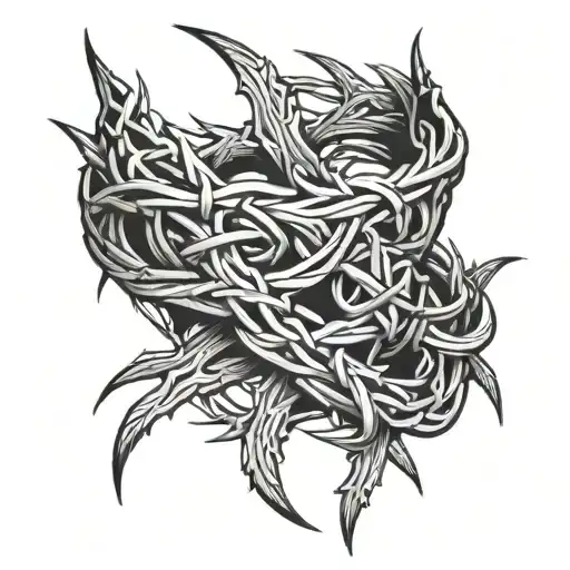 Crown Of Thorns Arm Band