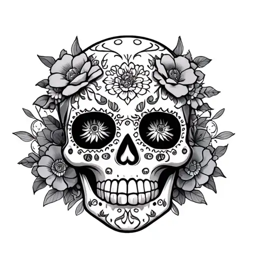 Sugar Skull Surrounded